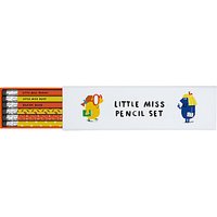 Little Miss Brainy Boxed Pencils, Pack Of 6