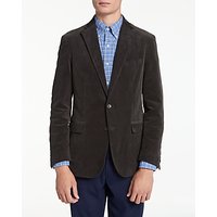 Polo Ralph Lauren Garment Dyed Stretch Cord Jacket, Charcoal