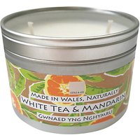 Cole & Co White Tea & Mandarin Candle Tin, 250g