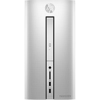 HP Pavilion 570-p013na Desktop PC, AMD A10, 8GB RAM, 1TB HDD, Natural Silver