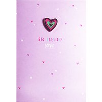 Hotchpotch Open Love Heart Greeting Card