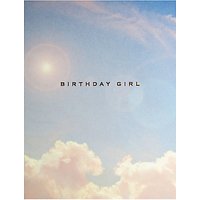 Susan O'Hanlon Blue Sky, Pink Clouds Birthday Girl Card