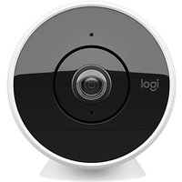 Logitech Circle 2 Indoor & Outdoor Wired Security Camera, White