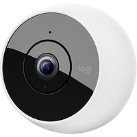 Logitech Circle 2 Indoor & Outdoor Wireless Security Camera, White