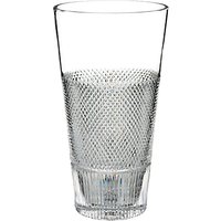 Waterford Diamond Line Crystal Vase