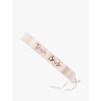 Ginger Ray Team Bride Sashes, Pack Of 6