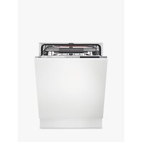 AEG FSE83710P Integrated Dishwasher, Stainless Steel