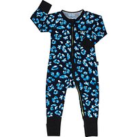 Bonds Baby New Era Print Wondersuit Sleepsuit, Blue/Green