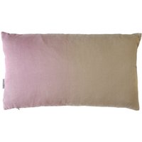Sami Couper Linen Ombre Rectangular Cushion, Pink Blush