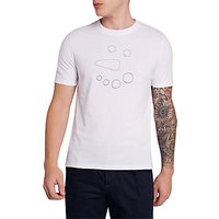 HYMN Snowface Embroidery T-Shirt, White