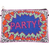 From St Xavier Party Zip Top Pouch, Multi