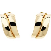 Finesse Wave Clip-On Earrings, Gold