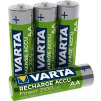 Varta Rechargeable AA Battery 2100Mah Pack Of 4