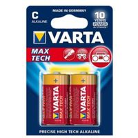 Varta Max Tech C Alkaline Battery Pack Of 2