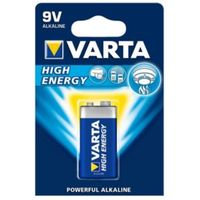 Varta High Energy 9V Alkaline Battery