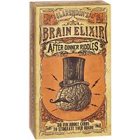 Clarendon Games Brain Elixir After Dinner Riddles Game