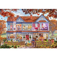 Gibsons Autumn House Jigsaw Puzzle, 1000 Piece