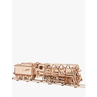 UGears Locomotive And Tender Mechanical Model Wood Puzzle
