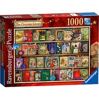 Ravensburger The Christmas Library Jigsaw Puzzle, 1000 Pieces