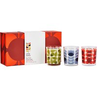 Orla Kiely Mini Candle Gift Set, Set Of 3