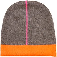 Wyse London Stripe Cashmere Beanie Hat