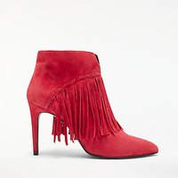 AND/OR Orieta Fringe Stiletto Heeled Ankle Boots