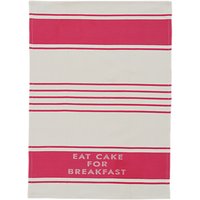 Kate Spade New York Diner Stripe Tea Towel, White/Red