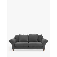 Doodler Large 3 Seater Sofa By Loaf At John Lewis In Clever Linen Meteor Grey, Light Leg