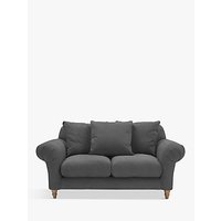 Doodler Small 2 Seater Sofa By Loaf At John Lewis In Clever Linen Meteor Grey, Light Leg