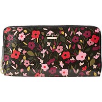 Kate Spade New York Cameron Street Lacey Leather Zip Around Purse, Boho Floral