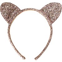 John Lewis Children's Halloween Bunny Ears Headband, Gold
