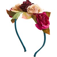 John Lewis Heirloom Collection Children's Floral Headband, Multi