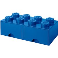 LEGO 8 Stud Storage Drawer, Blue