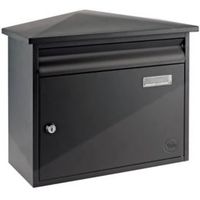 Yale Texas Black Post Box (H)345mm (W)405mm