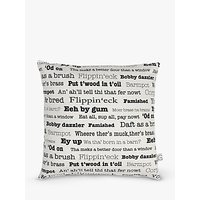 The Little Button Co Yorkshire Sayings Cushion
