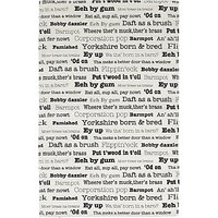 The Little Button Co Yorkshire Sayings Tea Towel