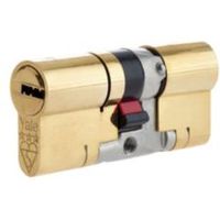 Yale 70mm Brass Euro Cylinder Lock