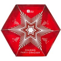 Talking Tables Sharing Party Cracker, Red