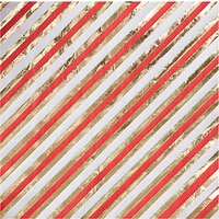 Ginger Ray Red & White Stripe Napkins, Pack Of 20