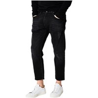 Selected Homme Select Cropped Jeans, Black