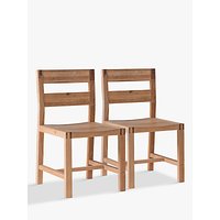 Hudson Living Kielder Dining Chairs, Set Of 2, Oak
