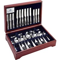 Arthur Price Kings Cutlery Canteen, Silver Plated, 60 Piece