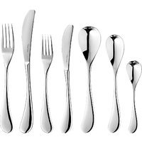 Robert Welch Molton Stainless Steel Cutlery Set, Silver, 84 Pieces