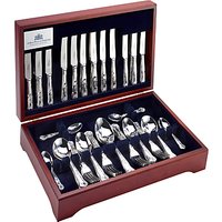Arthur Price Kings Cutlery Canteen, Silver Plated, 124 Piece