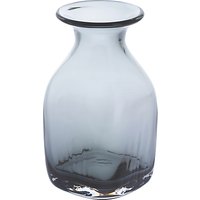 Dartington Crystal Finbarr Bottle Vase, Midnight, H15cm