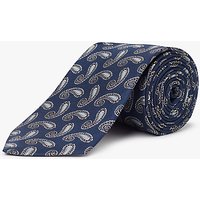 John Lewis Classic Paisley Woven Silk Tie
