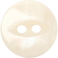 Groves Fish Eye Button, 13mm, Pack Of 7
