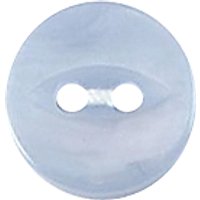 Groves Fish Eye Button, 11mm, Pack Of 8