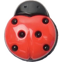 Groves Ladybird Button, 15mm, Pack Of 4