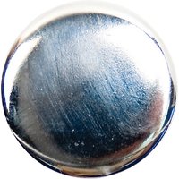 Groves Metal Blazer Buttons, 22mm, Pack Of 2, Silver